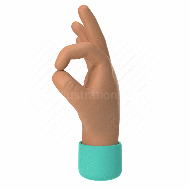 emoticon, emoji, sticker, gesture, ok, hand, medium